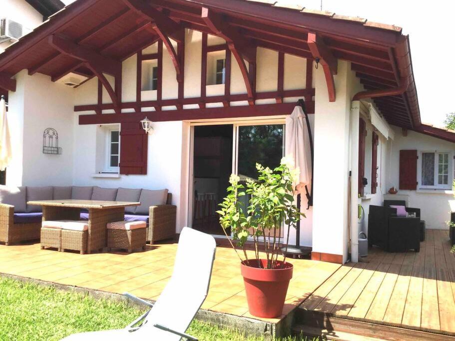 1Km Plage, Agreable Maison 6 Pers Classee 3* Hendaye Ngoại thất bức ảnh
